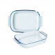 Pyrex - Set of 2 Rectangular Roaster - Iconics - V2
