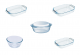 Pyrex - Daily set of 6