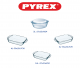Pyrex - Set of 5 Rectangular Roaster - Let's share