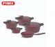 Pyrex - Set of Artisan Granite 13 pieces ( 18,22,26,30 ) - Burgundy