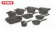 Pyrex - Set of Artisan Granite 18 pieces ( 20,24,26,30 ) - Grey