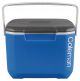 Coleman - Travel refrigerator 30 quart  extreme blue - grey lid