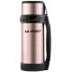 La Vita - Stainless steel Travel bottle 1L - Metallic Rose 