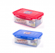 Lock&Lock - Plastic Container Set 2 - (1.4L x 2) - Multicolour 