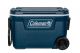 Coleman - Travel refrigerator 62 quart  Extreme wheel  4 lid - navy blue