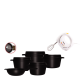 Pyrex - Set of 13 - Quanta Granite - Black + Gift