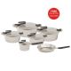 Pyrex - Set of Artisan Granite 11 pieces ( 18,22,26,30) - Sandstone Beige 