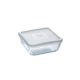 Pyrex - Square Box with Lid 2.20L - Cook & Freeze