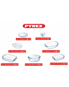 Pyrex - Set Of 8