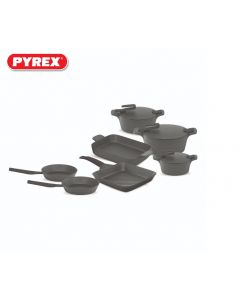 Pyrex - Set of Artisan Granite 14 pieces ( 20,24,28 ) - Grey