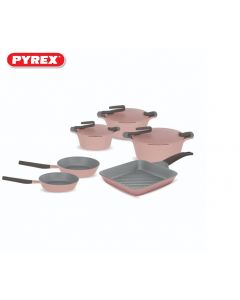 Pyrex - Set of Artisan Granite 13 pieces ( 20,24,28 ) - Rose