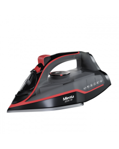 Mienta - Steam Iron - No crease - 2200W - Black/Red