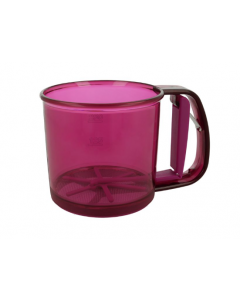 Metaltex - Acrylic Flour Sifter With Automatic Handle 400g